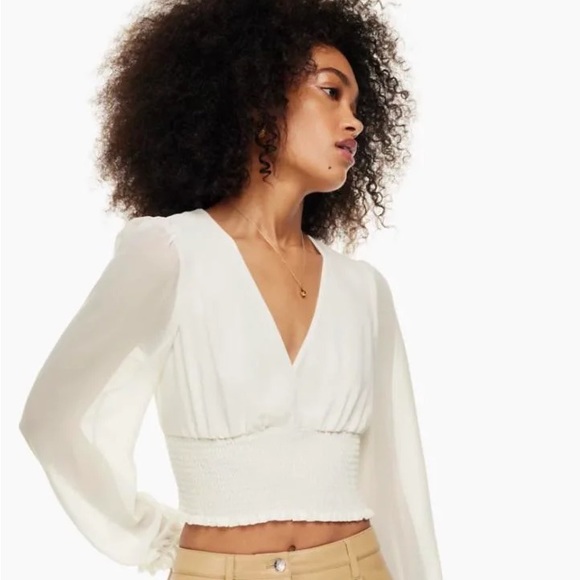 Wilfred Wistful Blouse XS - White - Picture 1 of 1